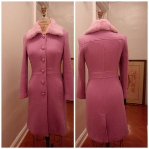 MALVIN RICHARDS WOOL COLLAR COAT FOR WOMEN